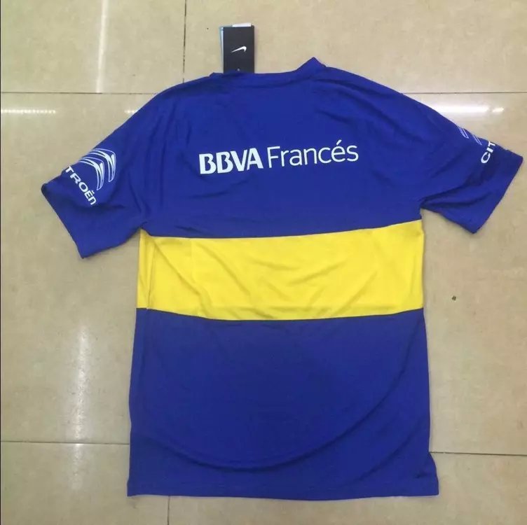 Boca Juniors 2015-16 Home Soccer Jersey - Click Image to Close